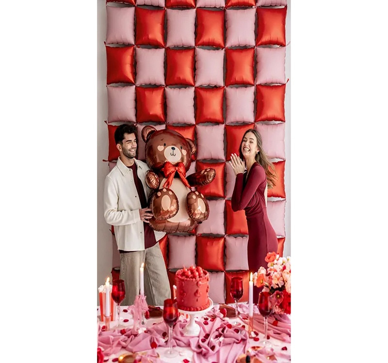 Balon foliowy Miś 75x84cm FB262 PartyDeco